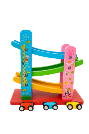 Circuit din lemn cu piste si masinute [0]