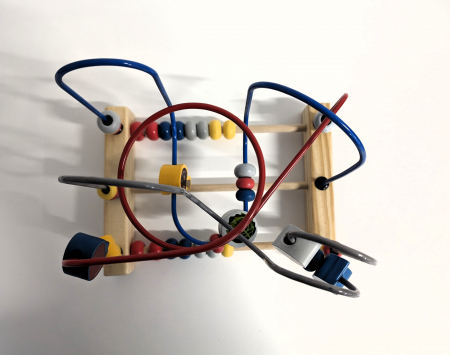 Circuit motricitate Montessori -  legume [4]