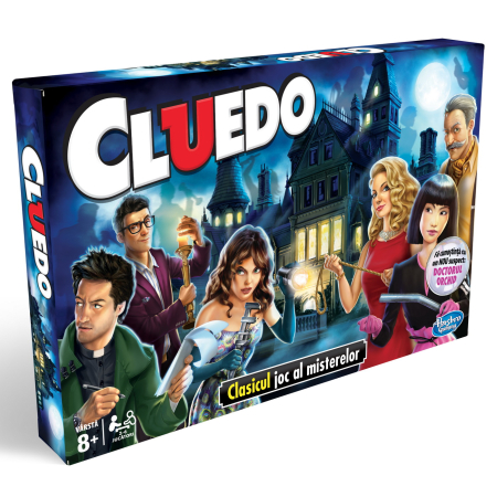 Jocuri și cărti de joc - CLUEDO UN JOC AL MISTERELOR