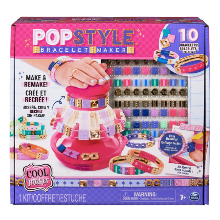Jucării de creație și meserii - COOL MAKER SET PENTRU CREARE BRATARI