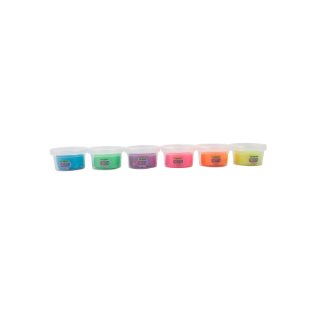 CRAYOLA SILLY SCENTS NEON SET 8 BORCANASE PLASTELINA PARFUMATA [3]