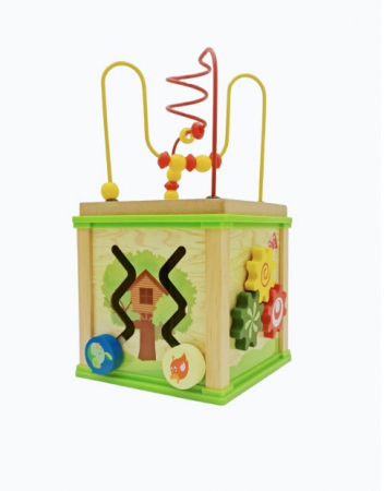 Cub 5 in 1 activitati copii, tip Montessori [1]
