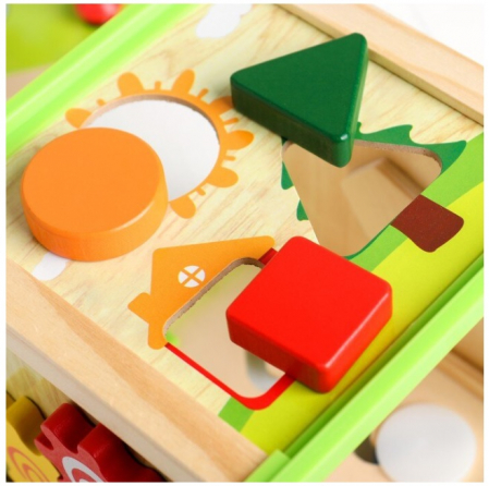 Cub 5 in 1 activitati copii, tip Montessori [4]