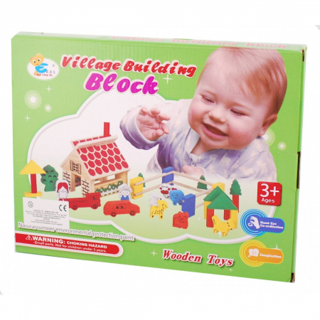 Cuburi de constructie "village" [1]