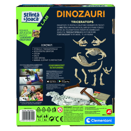 DESCOPERA DINOZAURUL TRICERATOPS [8]