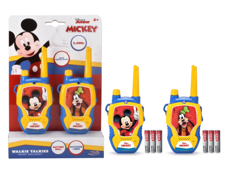 Jucării de creație și meserii - DICKIE WALKIE TALKIE MICKEY SI GOOFY