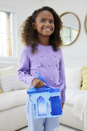 DISNEY FROZEN SET DE JOACA PAPUSA ELSA SI CASTELUL DE GHEATA CU ACCESORII [3]