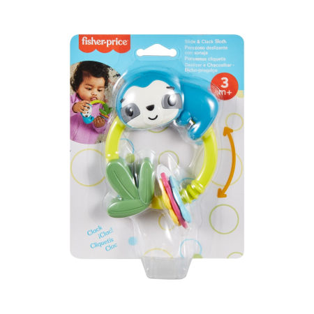 Jucării pentru bebeluși - FISHER PRICE JUCARIE ZORNAITOARE LENES