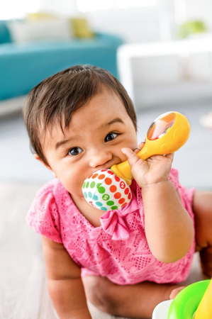 FISHER PRICE SET 2 ZORNAITOARE MARACAS [3]