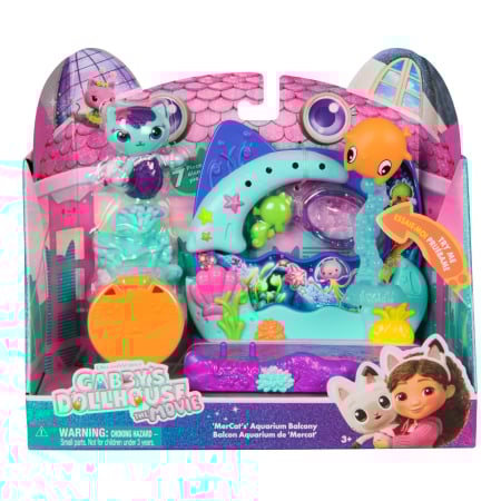 GABBYS DOLLHOUSE FILMUL SET BALCONUL ACVARIU SI FIGURINA MERCAT CU ACCESORII [0]