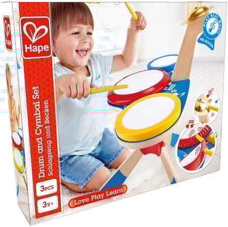 Jucării copii 2-3 ani - HAPE SET DE TOBE