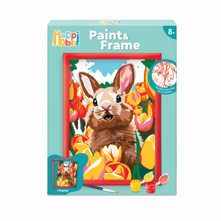 HAPPI HOBBI PICTEAZA SI INRAMEAZA IEPURAS VESEL [1]