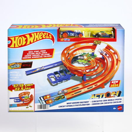 Mașinuțe, Motociclete, Elicoptere, Avioane - HOT WHEELS ACTION SET CIRCUIT DUBLU