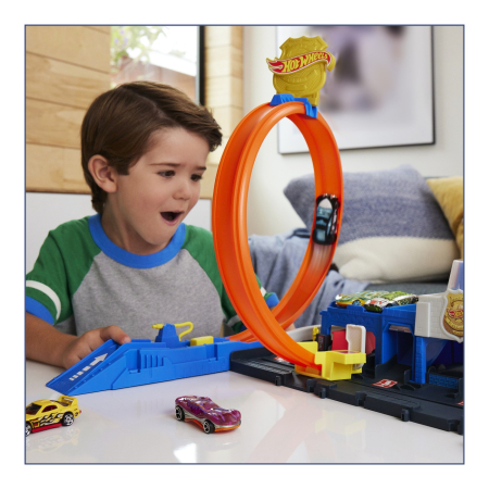 HOT WHEELS CITY SET DE JOACA SUPER STATIE DE POLITIE [3]