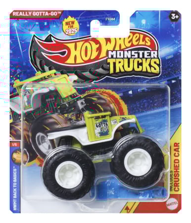 Mașinuțe, Motociclete, Elicoptere, Avioane - HOT WHEELS MONSTER TRUCK MASINUTA REALLY GOTTA GO SCARA 1:64