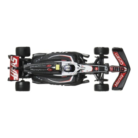 HOT WHEELS PREMIUM REAL RIDERS FORMULA 1 2024 MASINUTA METALICA MONEYGRAM HAAS F1 TEAM VF 24 NUMARUL 27 SCARA 1 LA 64 [5]