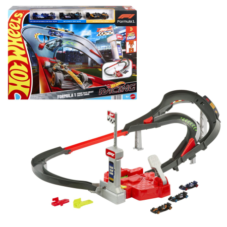 HOT WHEELS RACING CURCUIT DE CURSE FORMULA 1 CU 3 MASINUTE INCLUSE [1]