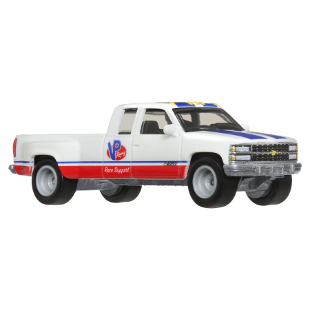 HOT WHEELS TRANSPORTATOR CHEVY SILVERADO 3500 88 CU MASINUTA CHEVY NOVA 63 SCARA 1:64 [6]