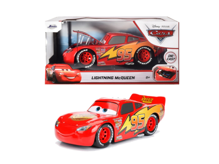 Mașinuțe, Motociclete, Elicoptere, Avioane - JADA MASINUTA METALICA FULGER MCQUEEN SCARA 1:24