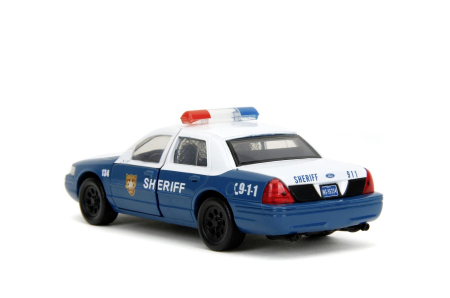 JADA THE WALKING DEAD RICK CRIMES MASINUTA METALICA FORD CROWN VICTORIA SCARA 1:32 [6]