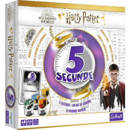 Jocuri și cărti de joc - JOC 5 SECUNDE HARRY POTTER IN LIMBA ROMANA