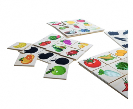 Joc de asociere cu Umbre – Fructe si legume [2]