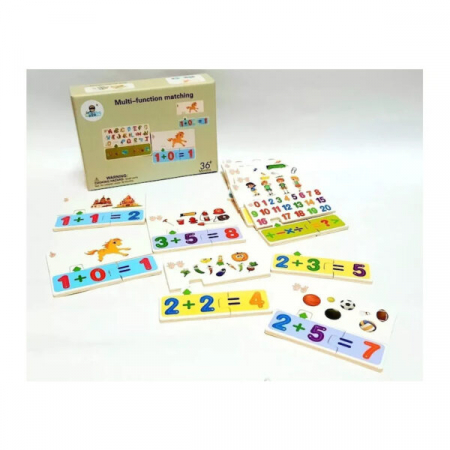 Joc de asociere tip puzzle cifre [4]