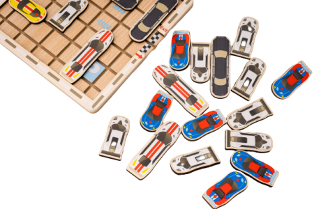 Joc de logica - parcare de lemn [2]