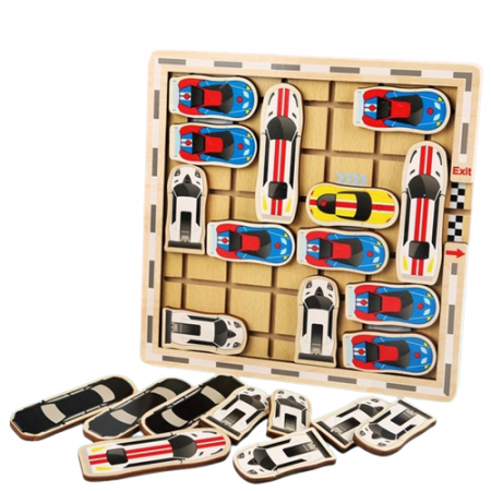 Joc de logica - parcare de lemn [0]