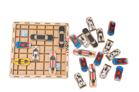 Joc de logica - parcare de lemn [1]