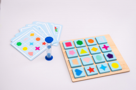 Joc de memorie si inteligenta din lemn [3]