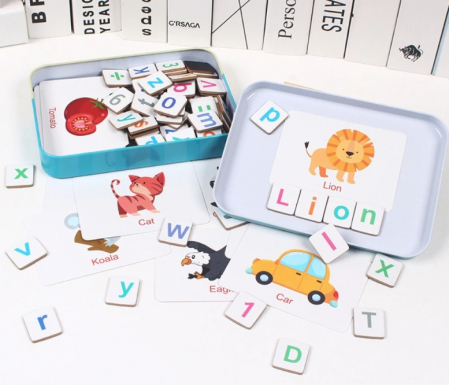 Joc magnetic cu litere RECUNOAŞTE CUVINTELE [0]
