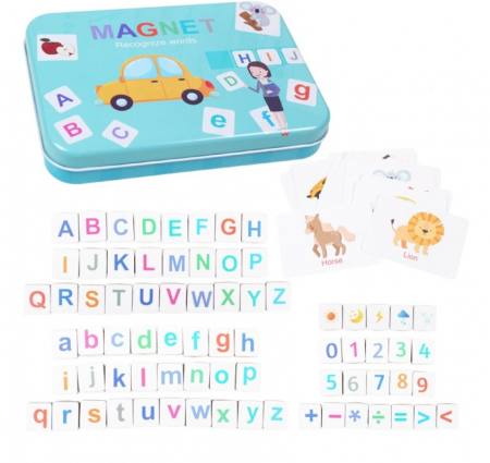 Joc magnetic cu litere RECUNOAŞTE CUVINTELE [1]
