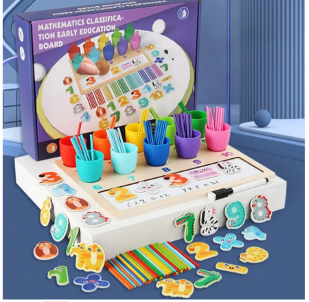 Joc matematic de clasificare din lemn [2]