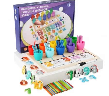 Joc matematic de clasificare din lemn [0]