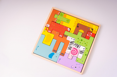 Joc tetris cu animale din lemn [2]