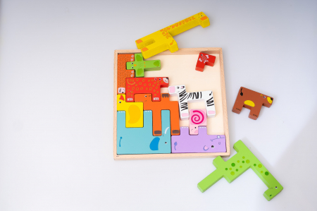 Joc tetris cu animale din lemn [4]