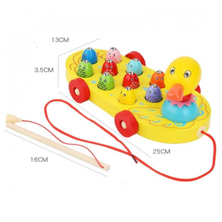 Jucarie de tras si pescuit - Ratusca [2]