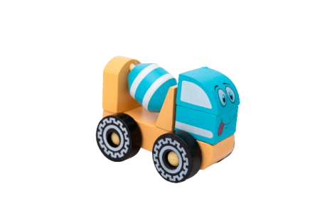 Jucarie din lemn de construit - Basculanta [1]