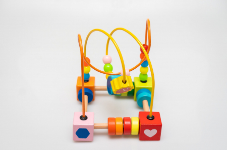 Jucarie Montessori 2 in 1 Circuit cu bile [3]
