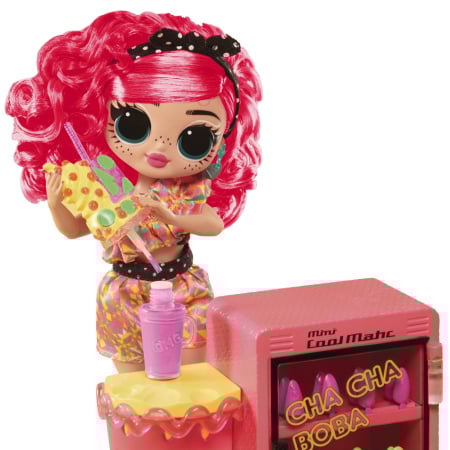 L.O.L. SURPRISE! OMG SWEET NAILS PINKY POPS FRUIT SHOP SET PAPUSA CU ACCESORII [5]