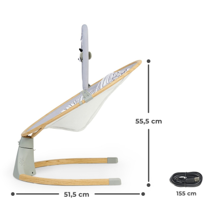 LEAGAN ELECTRIC 2 IN 1 KINDERKRAFT LUMI, GREY [10]