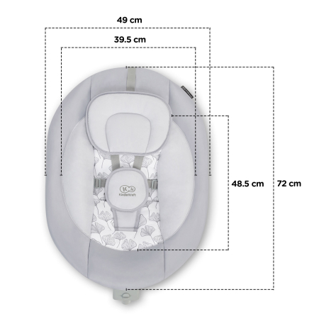 LEAGAN ELECTRIC KINDERKRAFT LULI, 2 IN 1, GREY [2]