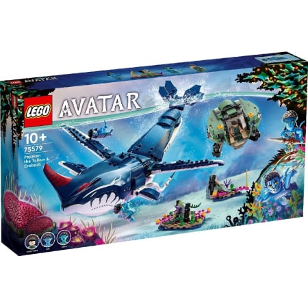Seturi de construcție - LEGO AVATAR TULKUNUL PAYAKAN SI CRABUL SUBMERSIBIL 75579