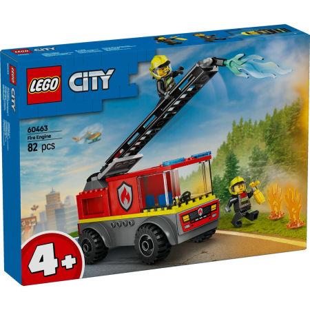 Seturi de construcție - LEGO CITY CAMION DE POMPIERI CU SCARA 60463