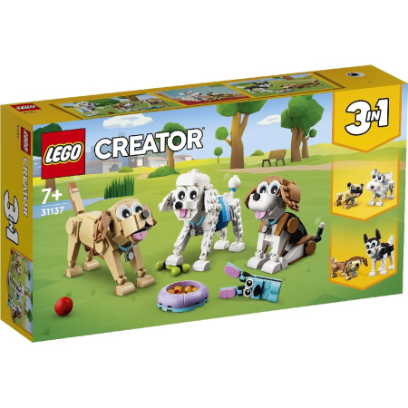 Seturi de construcție - LEGO CREATOR CAINI ADORABILI 31137