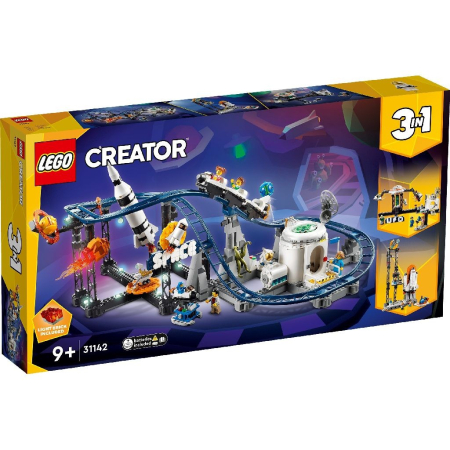 Seturi de construcție - LEGO CREATOR ROLLER COASTER SPATIAL 31142
