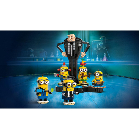 LEGO DESPICABLE ME4 GRU SI MINIONII DIN CARAMIZI 75582 [7]
