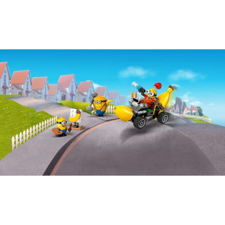 LEGO DESPICABLE ME4 MINIONII SI MASINA BANANA 75580 [7]