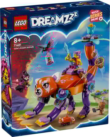 Seturi de construcție - LEGO DREAMZZZ ANIMALELE DIN VIS ALE LUI IZZIE 71481